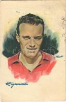 Mario Rigamonti. Orientate il vostro gioco! Edizione Giesse / Italian football player, defender for Torino F.C. and the Italy national football team, artist signed (EK)