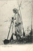 Kashmir boat girl folkwear