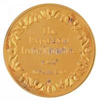 DN "The Expulsion from Paradise c. 1427 Masaccio" aranyozott Ag emlékérem (66,34g/0.925/51...