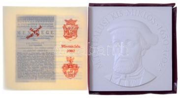 Vegyes 5db-os Br és kerámia plakett tétel, közte három Millecentenáriumi valamint "M. Tótfalusi...