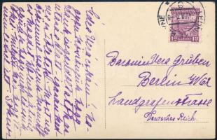 1935 Kutyák és madár fotólap