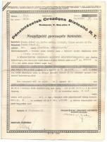 Vegyes államadóssági kötvény, biztosítási kötvény és 2db "Magyar Királyi Postatakarékpénztár&qu...