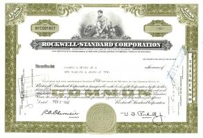 USA 1966-87. 6db klf részvény