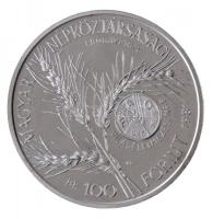 1981. 100Ft Ni "FAO I. - Világélelmezési nap" jelzett próbaveret T:PP kis felületi karc
H...