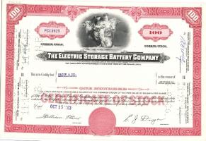 USA 1951-76. 6db klf részvény