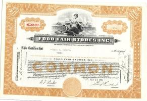 USA 1951-76. 6db klf részvény