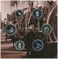 2016. 5Ft-200Ft (6xklf) forgalmi sor szettben, valamint 2016. 50Ft "Hetvenéves a Forint" T...