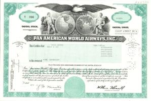 USA 1969-78. 6db klf részvény