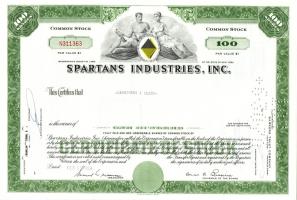 USA 1967-75. 6db klf részvény