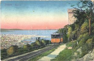 1917 Trieste, Trieszt, Trst; Opicina / Trieste-Opicina tramway (tear)