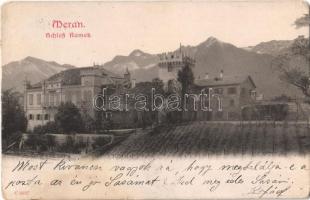 1904 Merano, Meran (Südtirol); Schloss Rametz / castle (EK)