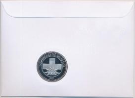 Svájc 2017. "50 Jahre Schilthorn-Piz Gloria" részben festett, ezüstözött fém emlékérem, ér...