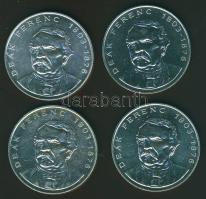 1994. 200Ft Ag "Deák" (4x) T:BU,2