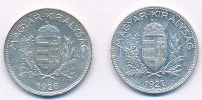 1926-1927. 1P Ag (2x) T:1-,2
Adamo P6