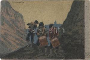La passagallia / Italian art postcard, folklore. II. Serie Abruzzo s: B. Cascella