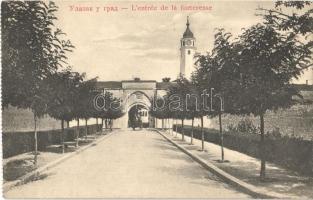 1907 Beograd, Belgrád, Belgrade; Lentrée de la Forteresse / entrance to the Fortress, Stambol Gate - from postcard booklet