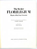 Gerard G. Aymonin: The Besler Florilegium: Plants of the Four Seasons. Angol nyelven. Első kiadás. N...