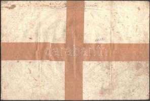 cca 1930 Magyarország politikai térképe Kissé megviselt 28x42 cm