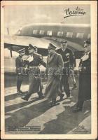 1940 Képes Vasárnap 3 száma, háborús címlapokkal. Változó állapotban