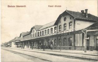 1912 Bánréve, Vasútállomás
