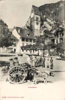 Interlaken with dog-carriage