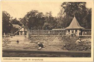 Harkányfürdő, Lujza tó strandfürdő