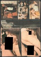 Erotikus naptárkivágások, 8 db + 1 db pornó képes újság