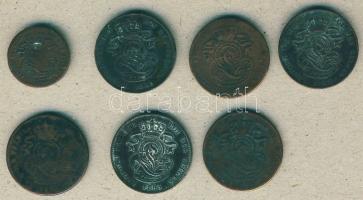 Belgium 1845-65. 1c (1x), 2c (6x) T:3-,3/4