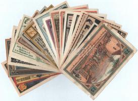 Németország / Weimari Köztársaság ~1921. 20db klf 75pf névértékű szükségpénz T:I-III
Germany / Weim...