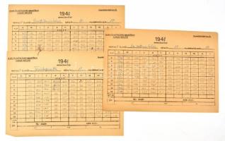 cca 1920-1940 Tervezet az alföldi talajvízmegfigyelő szolgálat megszervezéséről. Benne érdekes, kapc...