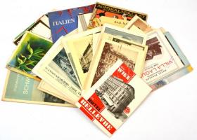 cca 1930-1940 38 db vegyes utazási prospektus