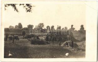 1931 Szentes, mezőgazdasági munka. photo (EB)