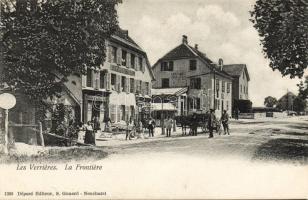 Les Verrieres Border, customs