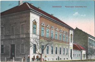 1916 Dombóvár, Posta hivatal, Eszterházy utca