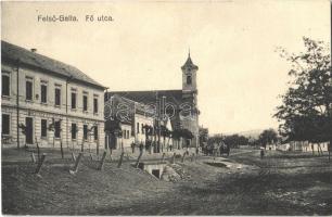 1927 Felsőgalla (Tatabánya), Fő utca, templom