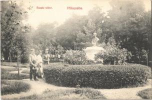 Piliscsaba, Északi tábor, Ferenc József szobor. Kriston József kiadása