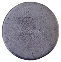 Borsos Miklós (1906-1990) 19(?)8. "Nagy István" ólom munkadarabja sérült dísztokban (85mm)...