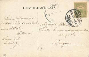 1906 Kaposvár, Zárda utca, Prager Lipót özvegye borbély és fodrász terme, üzlet