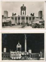 1938 Budapest XXXIV. Nemzetközi Eucharisztikus Kongresszus - 8 db régi képeslap / 34th International...