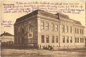 1925 Martonvásár, Állami elemi iskola. Fogyasztási Szövetkezet kiadása (EK)