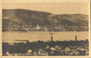 1913 Nagymaros a Visegrádi hegyről nézve. Zoller József kiadása