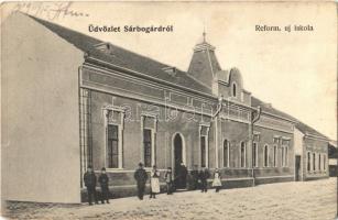 1909 Sárbogárd, Református új iskola (EK)