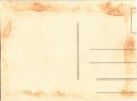 Teniszező társaság / Group playing tennis. photo (11,8 x 8,6 cm) (fl)