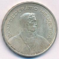 Svájc 1966B 5Fr Ag T:1-  
Switzerland 1966B 5 Francs Ag C:AU  
Krause KM#40