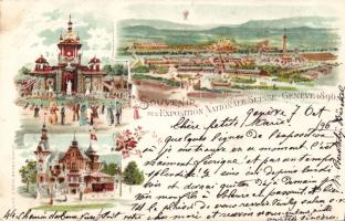 1896 Geneve EXPO Litho