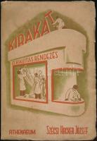 Szécsi-Hacker József: Kirakatrendezés és kiállításrendezés. Bp.,(1936), Athenaeum, 288 p. Kiadói papírkötésben, kissé foltos lapokkal és borítóval.
