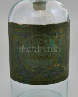 Legfinomabb Ó-Levendula üveg, sérült dugóval, m: 25 cm