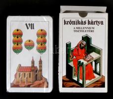 Krónikás magyar kártya, eredeti csomagolásában, dobozban