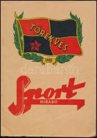 1955 Törekvés Sport Híradó, 12 p