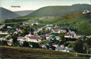 Stájerlak látkép, futott